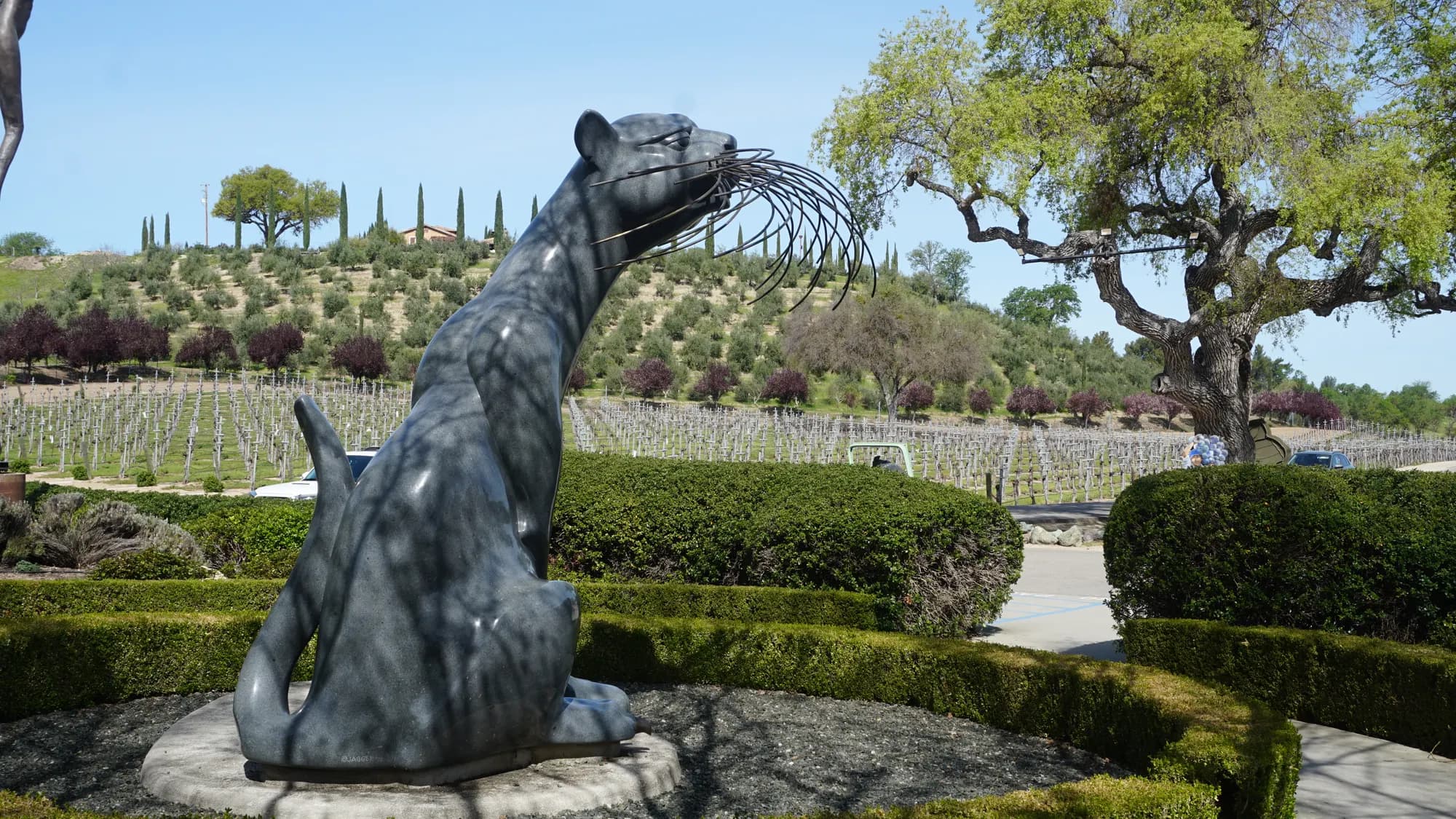 Sculpterra 黑豹雕塑