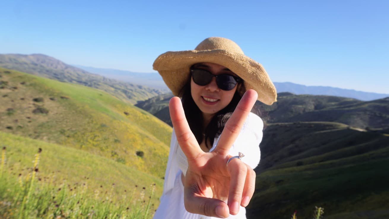 Caliente Mountain Ridge 手势照