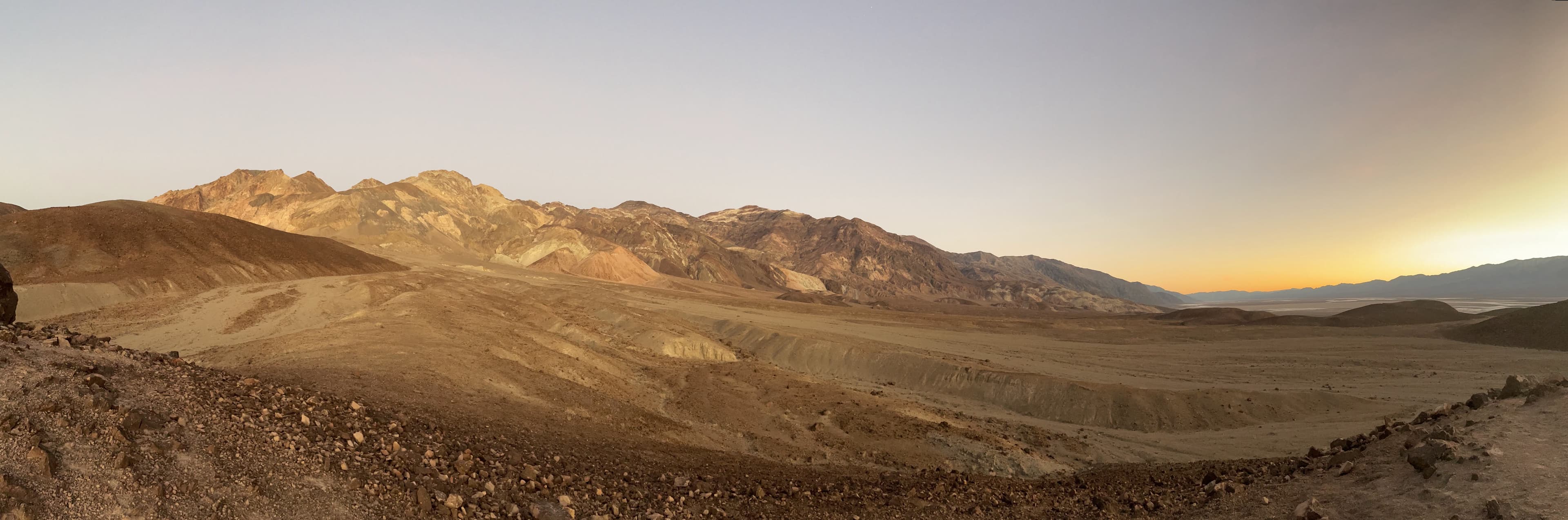 Day 1 Death Valley 沙漠日落