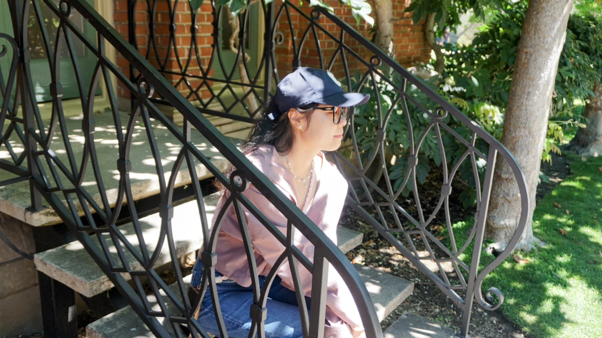 Filoli 台阶人像 2