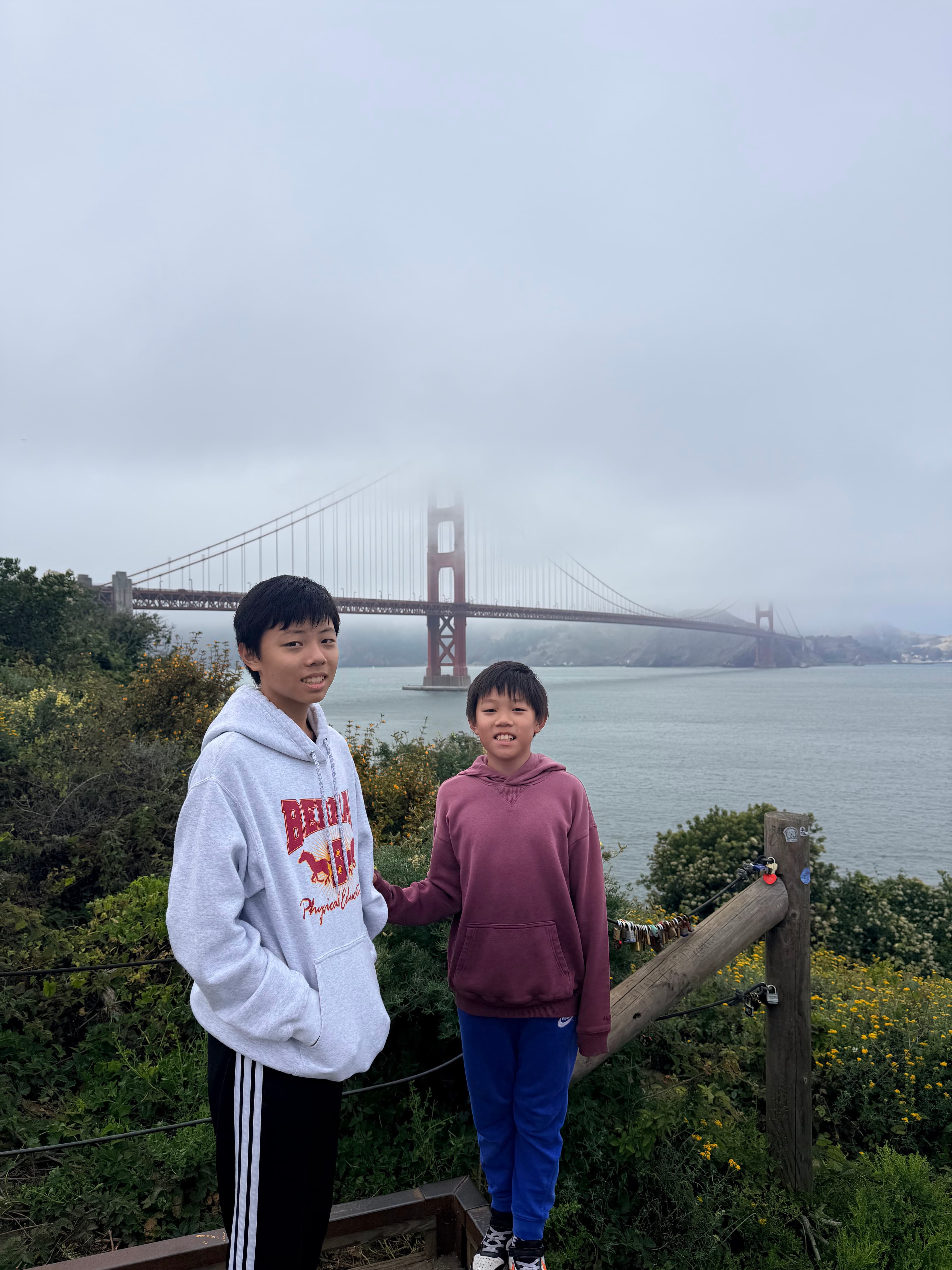 Battery East 视角的金门桥