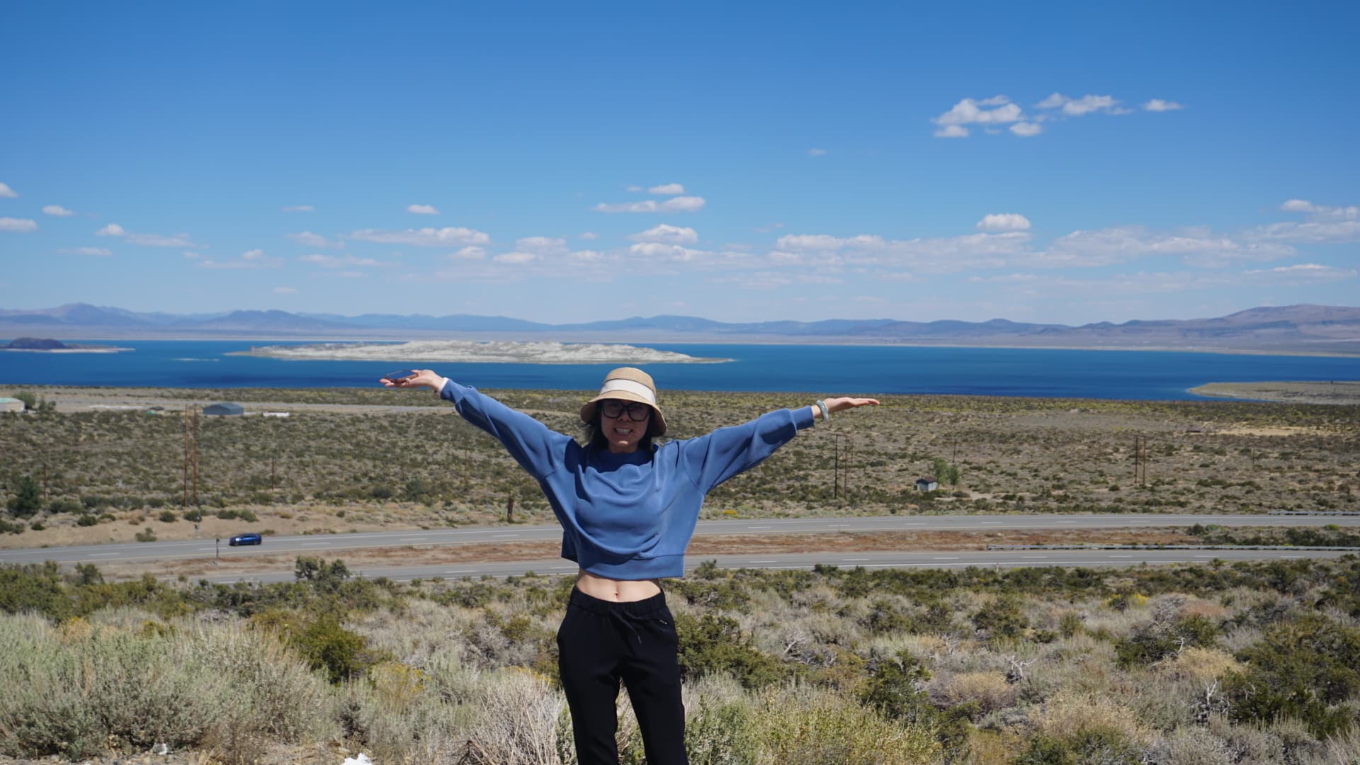 Mono Lake 全景人像