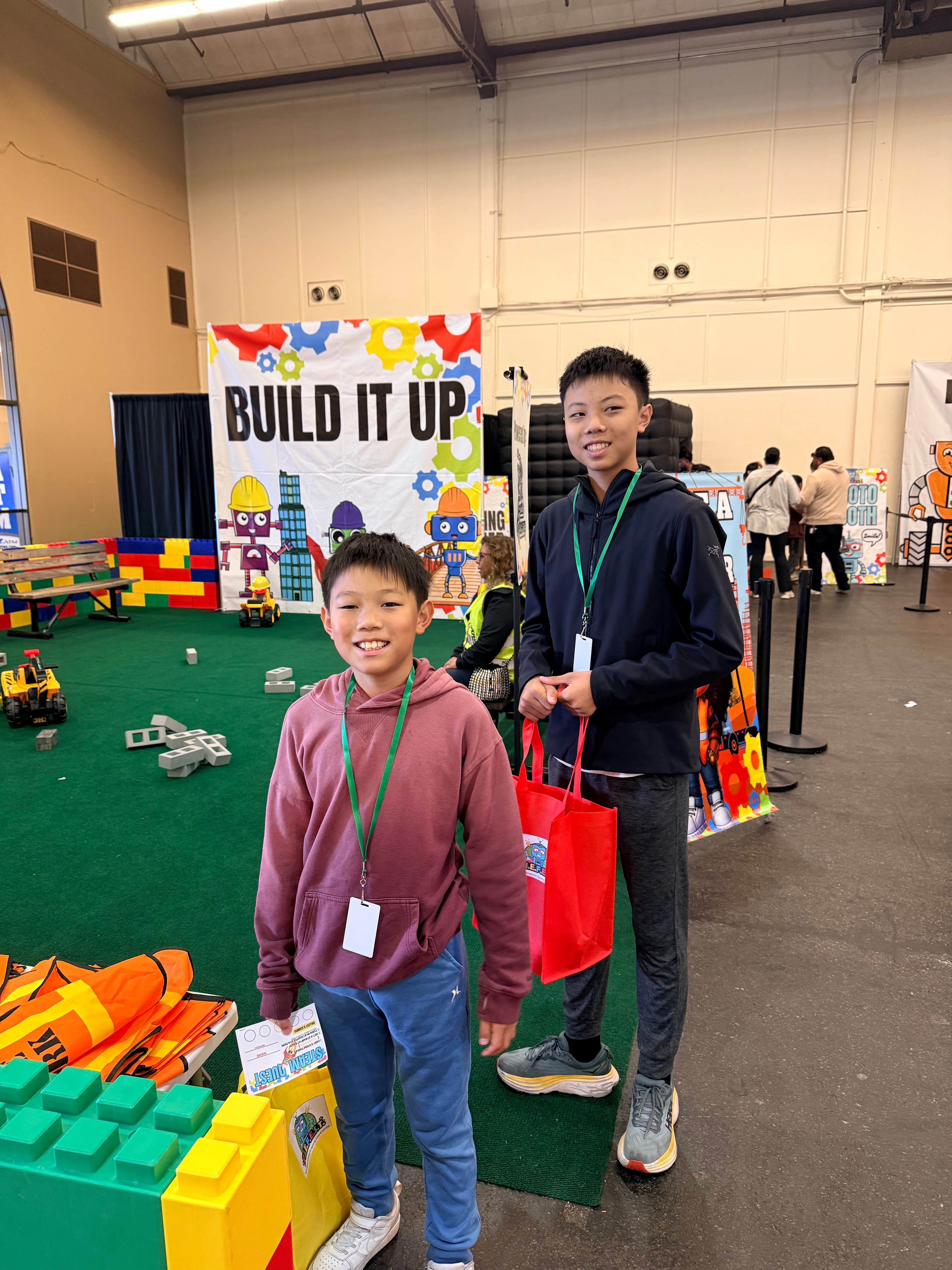 Build It Up 互动区打卡