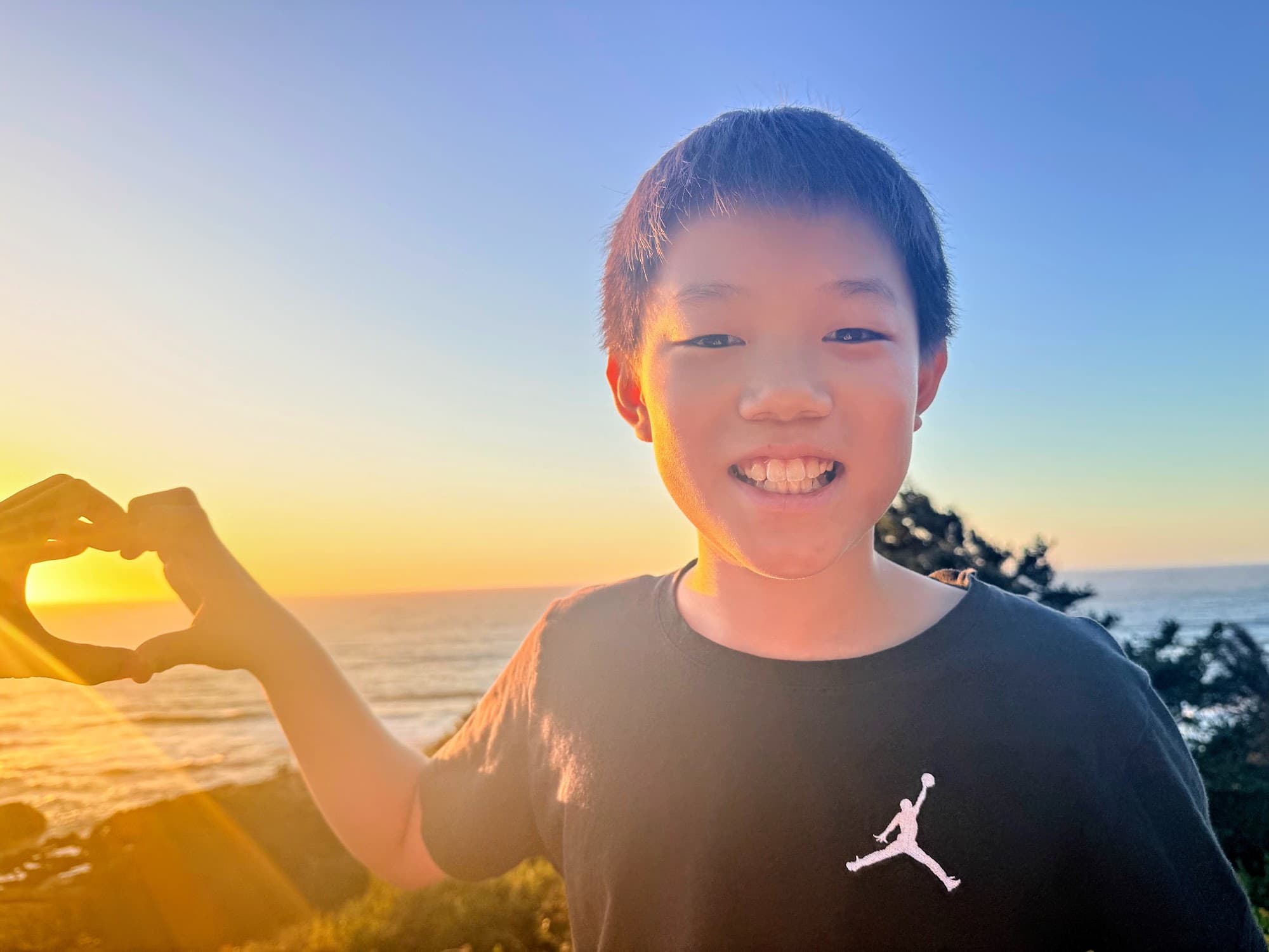 Sunset at Heceta Head