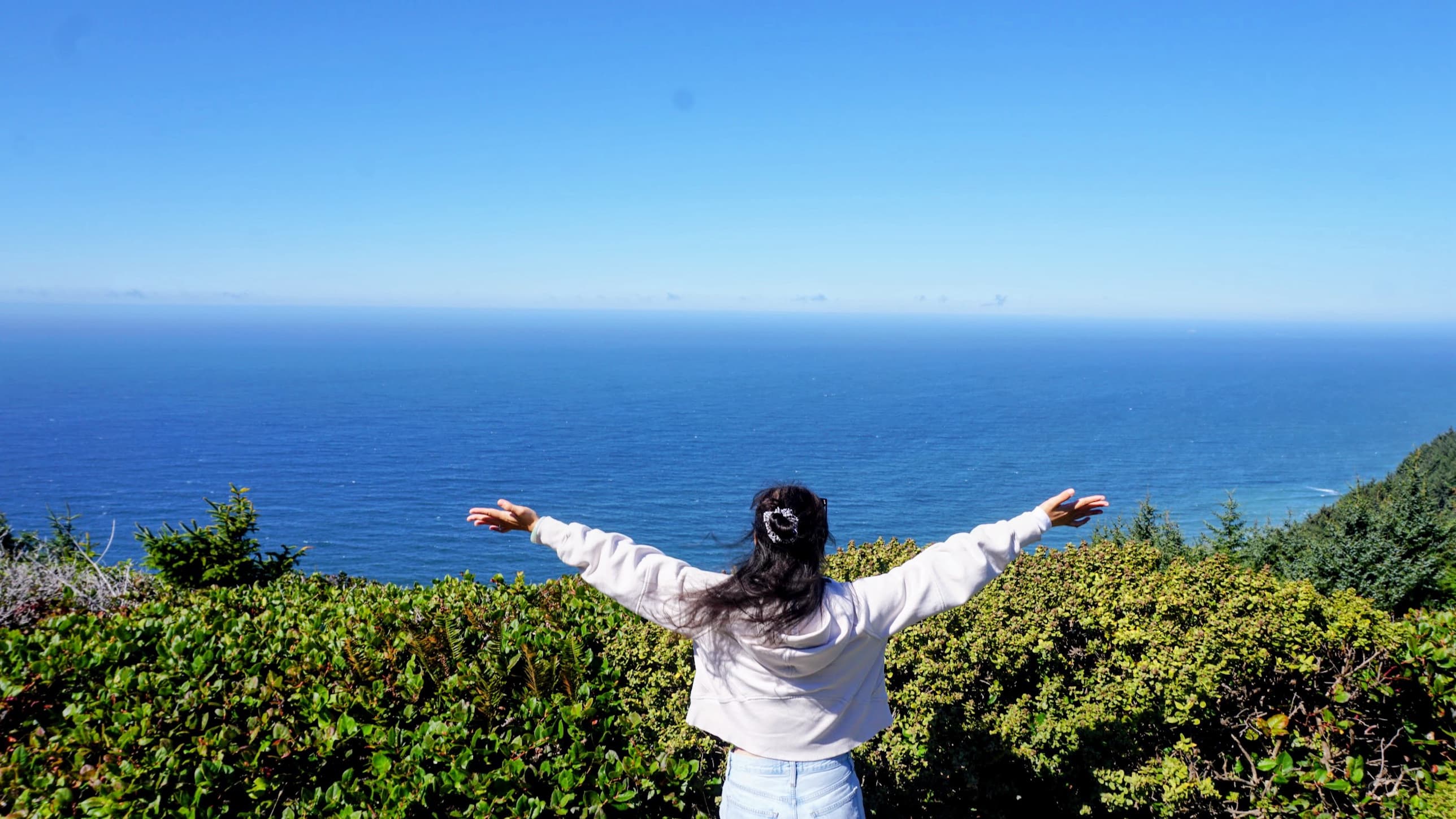 Arms wide open to the Pacific at Cape Sebastian