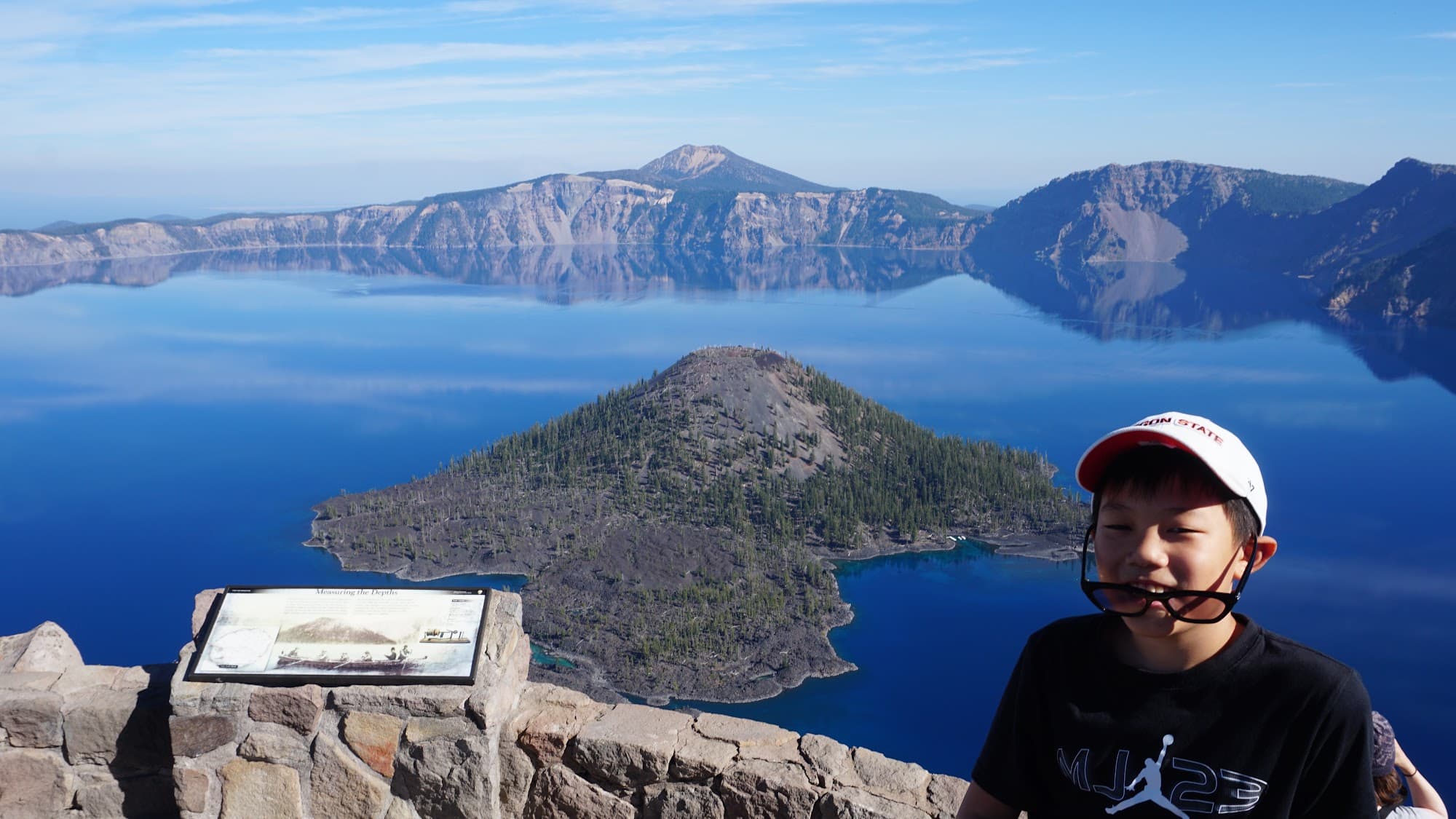 Wizard Island from Watchman Peak