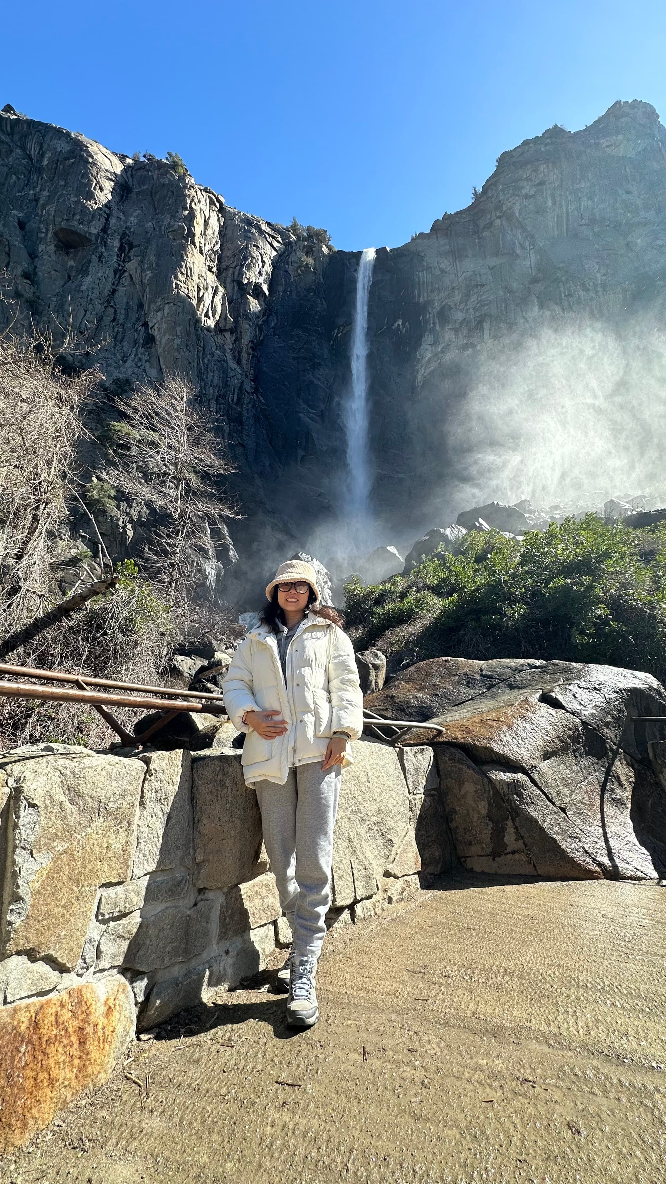Bridalveil Fall 人像