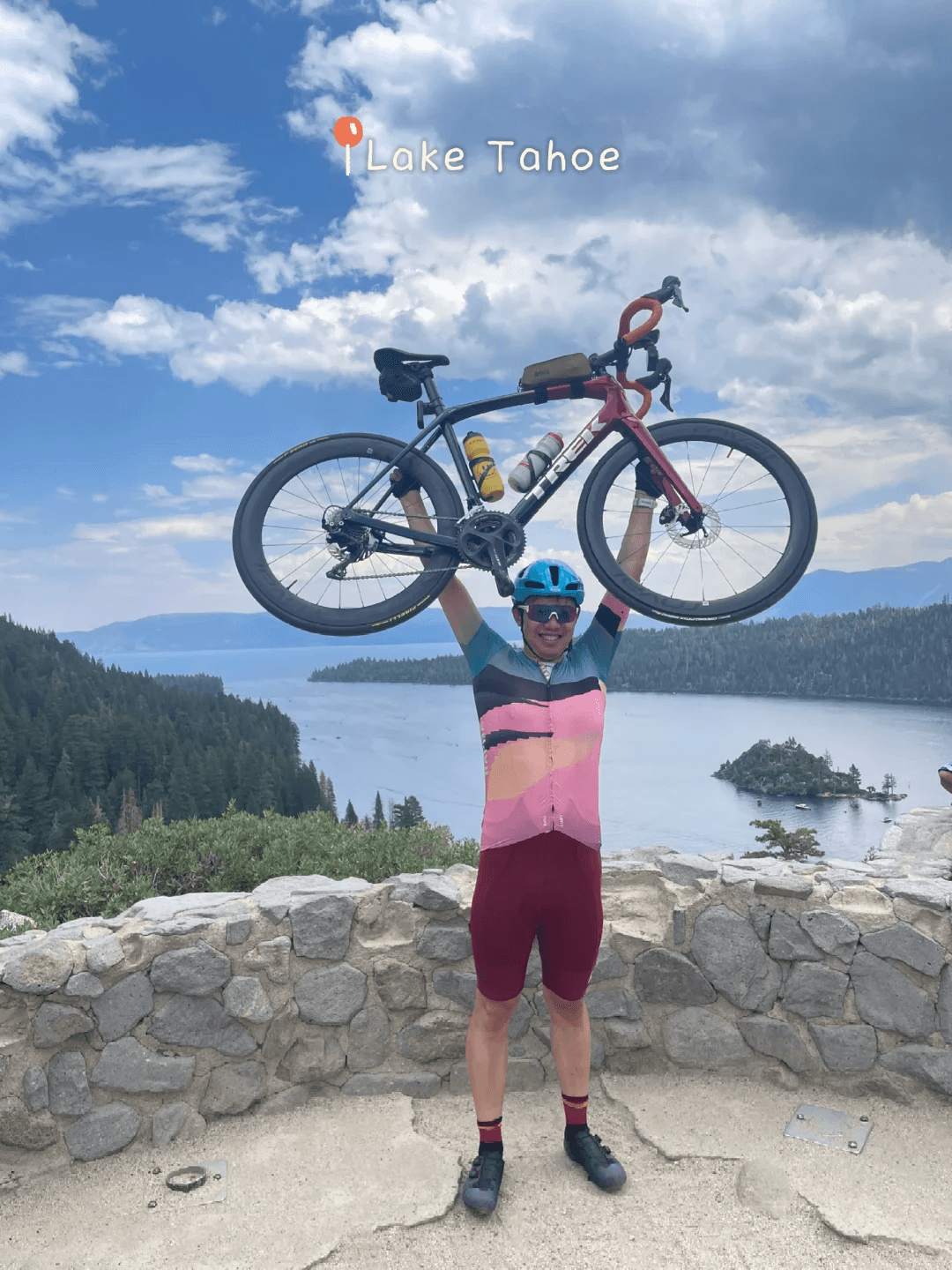 Tian 在 Lake Tahoe