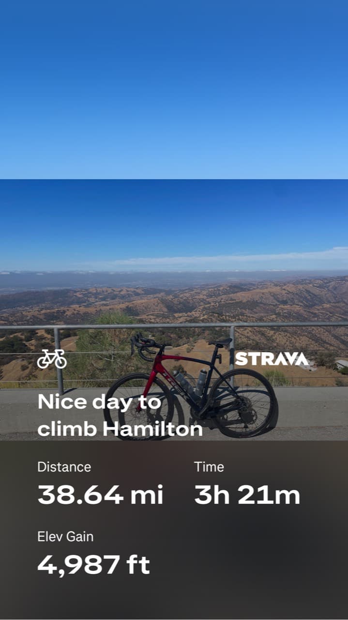 Mount Hamilton 2022|Nice day to climb Hamilton